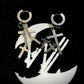Cross earrings