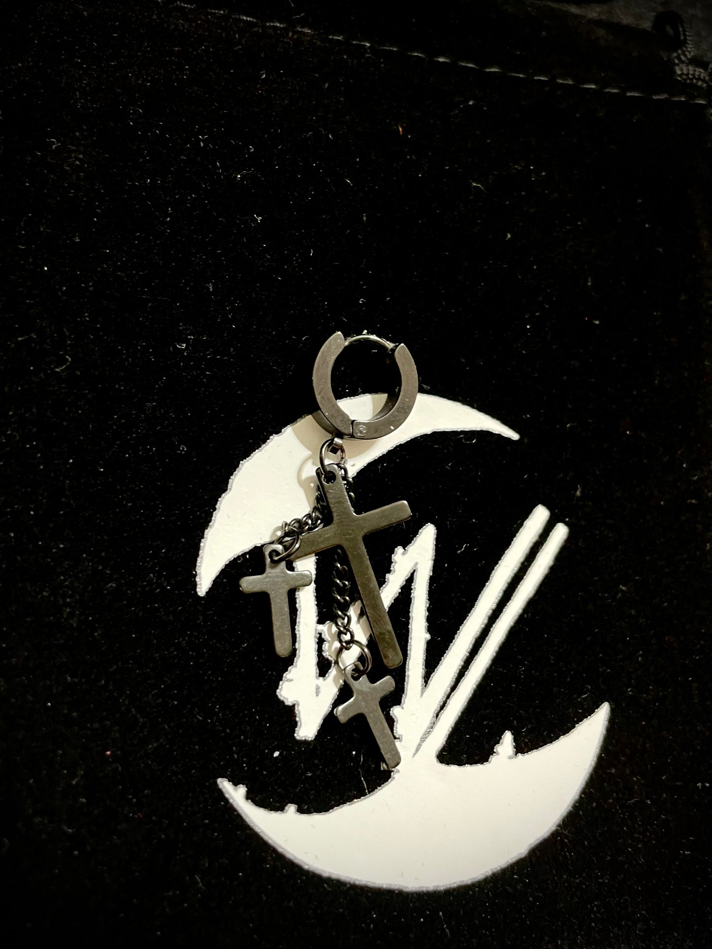 Cross earrings